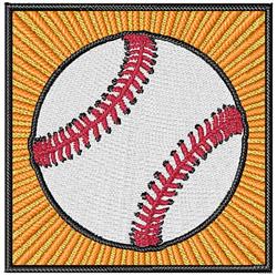 Baseball - 4x4 baseball detailed machine embroidery design for Sports Jerseys