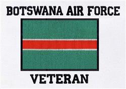 force detailed machine embroidery - Botswana Air Force for decorative pillow covers