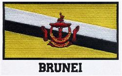 detailed brunei machine digital embroidery pattern - Brunei perfect for kitchen aprons