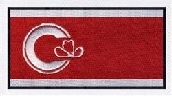 alberta detailed machine embroidery - Calgary Alberta perfect for kitchen tea towels