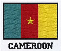 cameroon detailed machine digital embroidery - Cameroon perfect for Backpacks