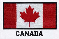 detailed canada machine digital embroidery pattern - Canada perfect for Backpacks