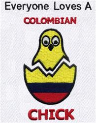 Playful yellow chick breaking out of a zigzag-patterned egg shell, with large cartoonish eyes, perfect for Easter.