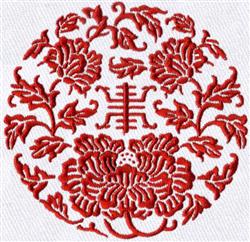detailed easter leaf machine embroidery pattern - Chinese Flower Pattern for decorative pillow covers