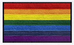 Cusco, Peru Flag - 4x4 flag detailed machine embroidery design for Flag Patches