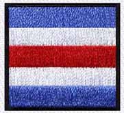 flag quick stitch machine embroidery - ICS Flag C perfect for Souvenir patches