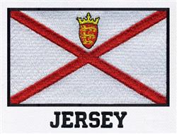 detailed cross machine embroidery pattern - Jersey Flag for decorative pillow covers