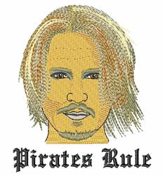 Johnny Depp - 5x7 depp detailed machine embroidery design perfect for Backpacks