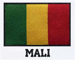 Mali - 4x4 mali detailed machine embroidery design for Backpack Customization