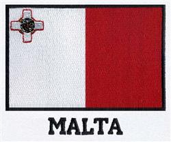 Malta - 4x4 malta detailed machine machine embroidery design perfect for kitchen aprons