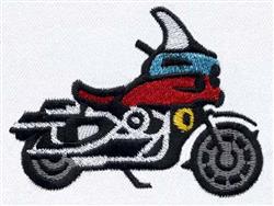 Motorcycle - 4x4 motorcycle beginner-friendly embroidery design for Jacket Patches