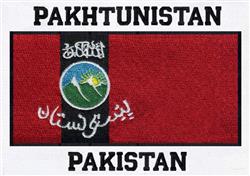 detailed pakistan machine embroidery pattern - Pakhtunistan Pakistan perfect for Caps