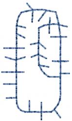 Patchwork Letter I