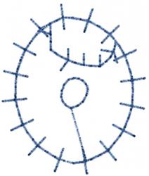 Patchwork Letter O