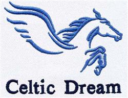 beginner-friendly pegasu machine embroidery pattern - Pegasus for patchwork quilt blocks