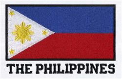 Philippines - 5x7 philippine detailed embroidery design for patchwork quilt blocks