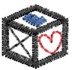 heart quick stitch machine embroidery - Sai Font E perfect for reusable tote bags