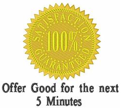 detailed guaranteed machine embroidery pattern - Satisfaction Guaranteed for reusable tote bags