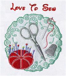 Sewing - 5x7 sewing detailed machine embroidery design perfect for Sewing Kits