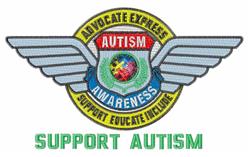 autism detailed machine embroidery - Support Autism for decorative pillow covers