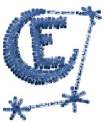 quick stitch star machine embroidery pattern - Twinkle Font E for patchwork quilt blocks