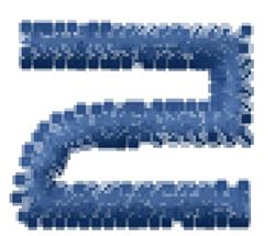 Zero Hour 2 - 4x4 hour quick stitch machine embroidery design for Birthday Banners