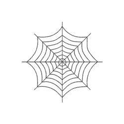 quick stitch spider machine embroidery pattern - Spider Web perfect for kitchen aprons
