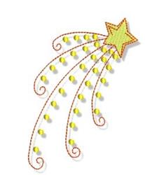 Bubbaboo Star - 4x4 star beginner-friendly embroidery design for reusable tote bags