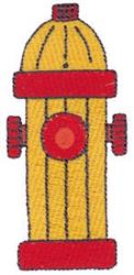 Fire Hydrant - 4x4 bear detailed machine embroidery design perfect for kitchen aprons