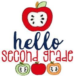 grade detailed machine embroidery - Hello Second Grade for End-of-Year Celebrations