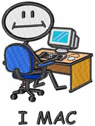 mac detailed machine digital embroidery - I Mac perfect for kitchen aprons