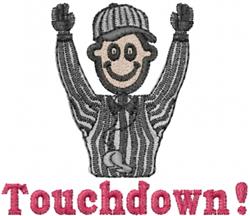 Touchdown Joe - 4x4 joe beginner-friendly embroidery design for reusable tote bags