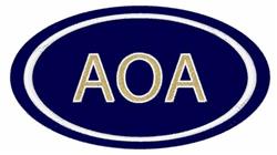 AOA Patch - 5x7 patch detailed machine embroidery design perfect for reusable tote bags