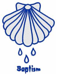 detailed baptism machine embroidery pattern - Baptism perfect for holiday gift bags