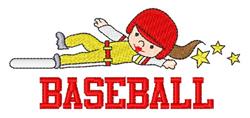 Baseball - 5x7 star beginner-friendly embroidery design for patchwork quilt blocks