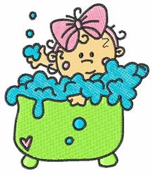 time detailed machine embroidery - Bath Time perfect for decorative pillow covers