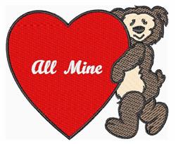 bear detailed machine digital embroidery - Bear 12 perfect for cute baby onesies