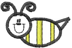 bee quick stitch machine digital embroidery - Bee perfect for reusable tote bags