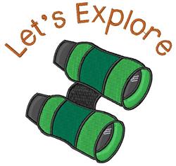 explore beginner-friendly machine embroidery - Binoculars Lets Explore for kitchen aprons
