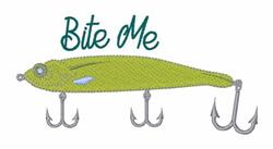 beginner-friendly bite machine embroidery pattern - Bite Me perfect for Cooler Bags
