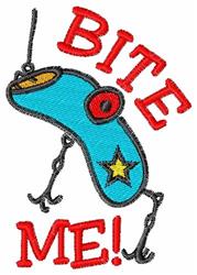 beginner-friendly star machine embroidery pattern - Bite Me perfect for Fishing Apron