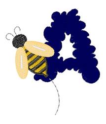 Bug A - 4x4 bug beginner-friendly machine embroidery design perfect for Backpacks