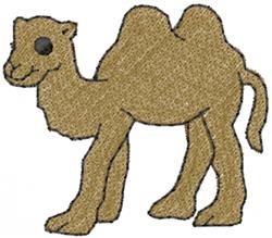 Camel - 4x4 camel beginner-friendly machine embroidery design for Travel Bags