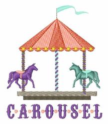 carousel beginner-friendly machine embroidery - Carousel perfect for Table Covers