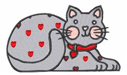 kitten detailed machine digital embroidery - Cat perfect for patchwork quilt blocks