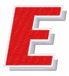font quick stitch machine embroidery - Chatten Shadow Font E for patchwork quilt blocks