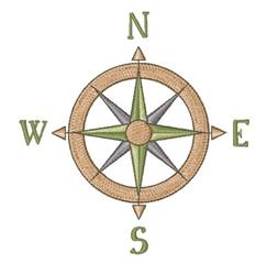 beginner-friendly compa machine embroidery pattern - Compass for patchwork quilt blocks