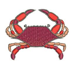 crab beginner-friendly machine embroidery - Crab perfect for decorative pillow covers