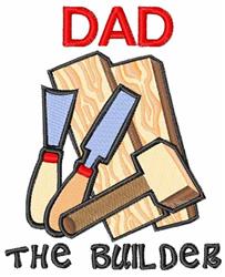 builder detailed machine embroidery - Dad the Builder for patchwork quilt blocks