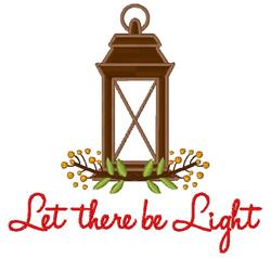 beginner-friendly lantern machine embroidery pattern - Decor Lantern for kitchen aprons